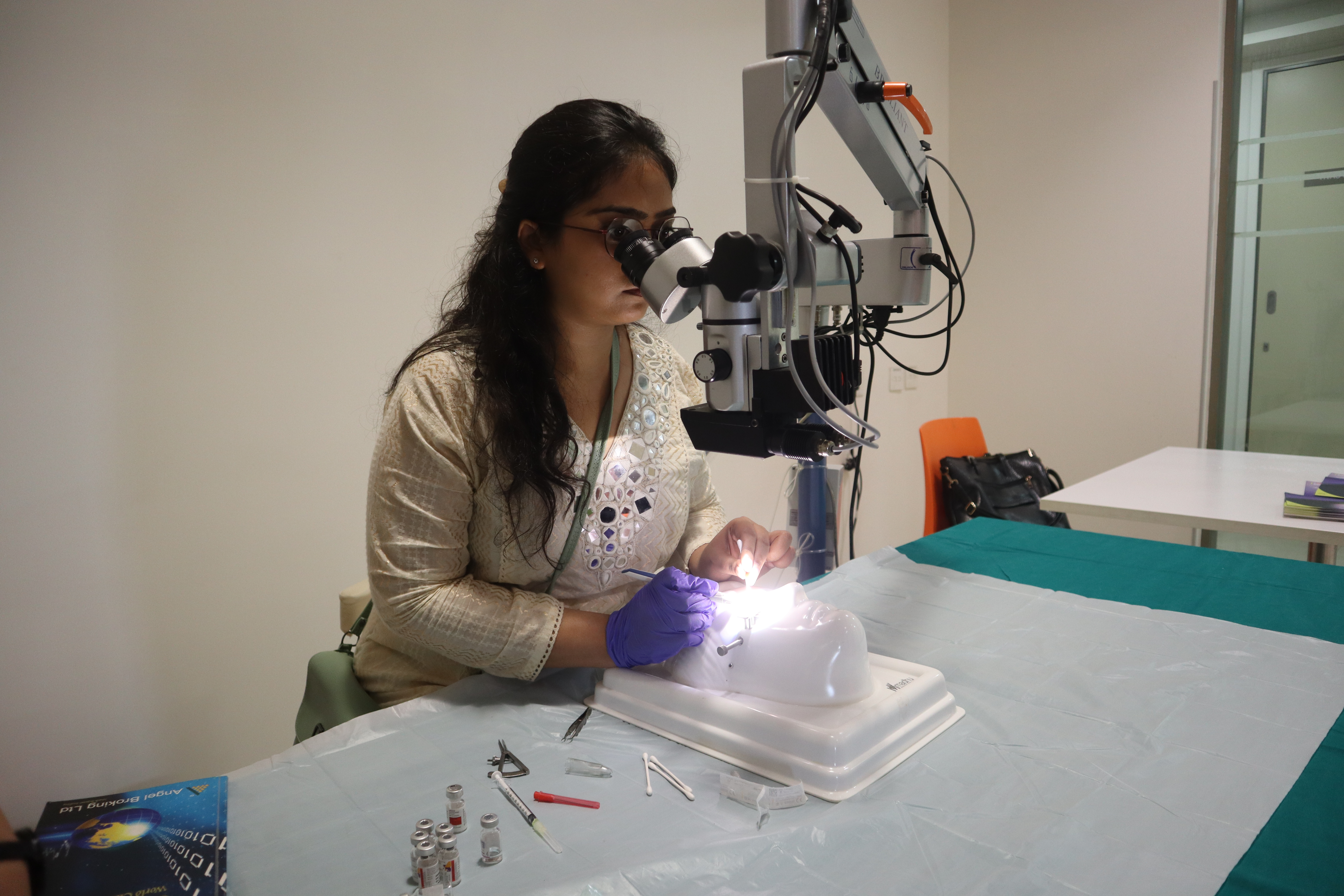 Equipment demonstration